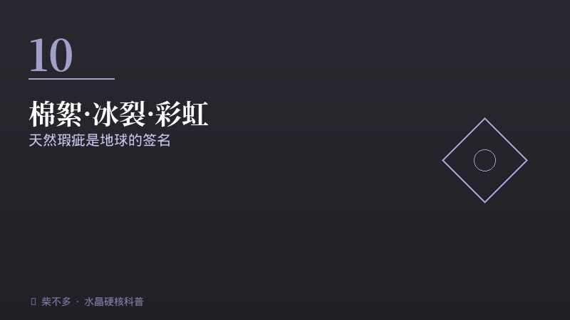 水晶内部世界